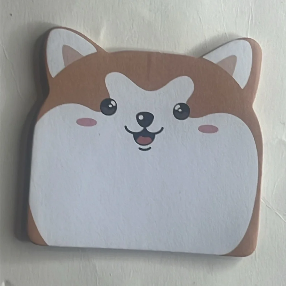 150 Dog Face Sticky Notes Set